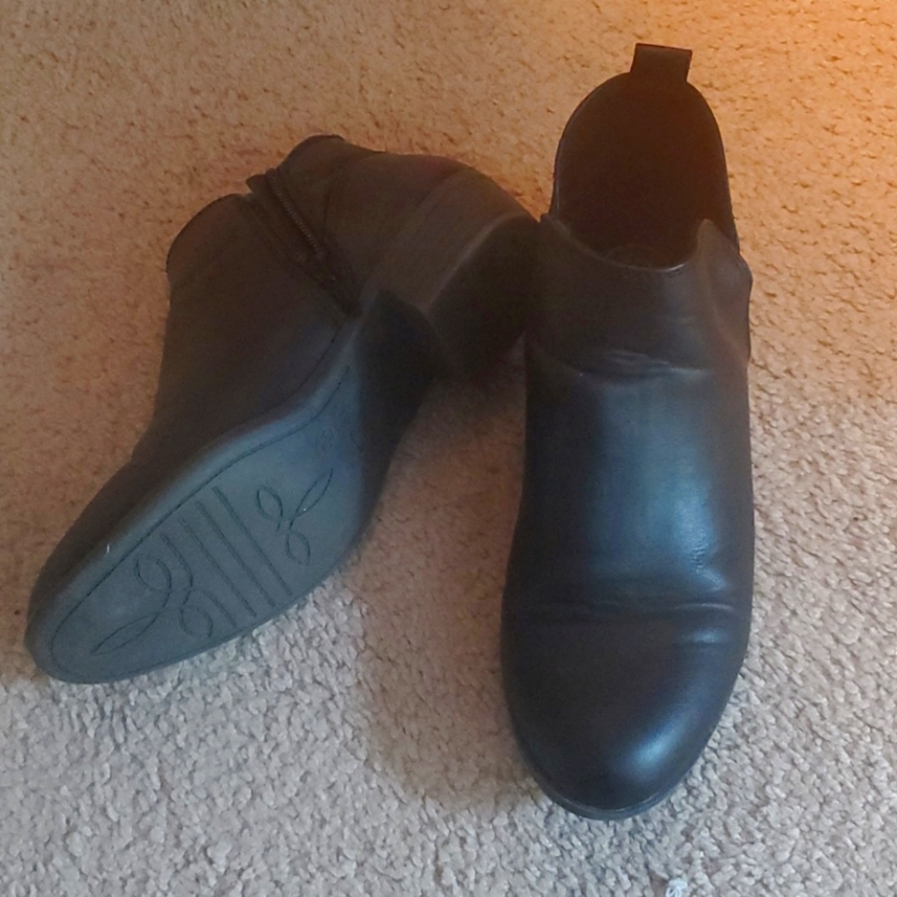Black booties